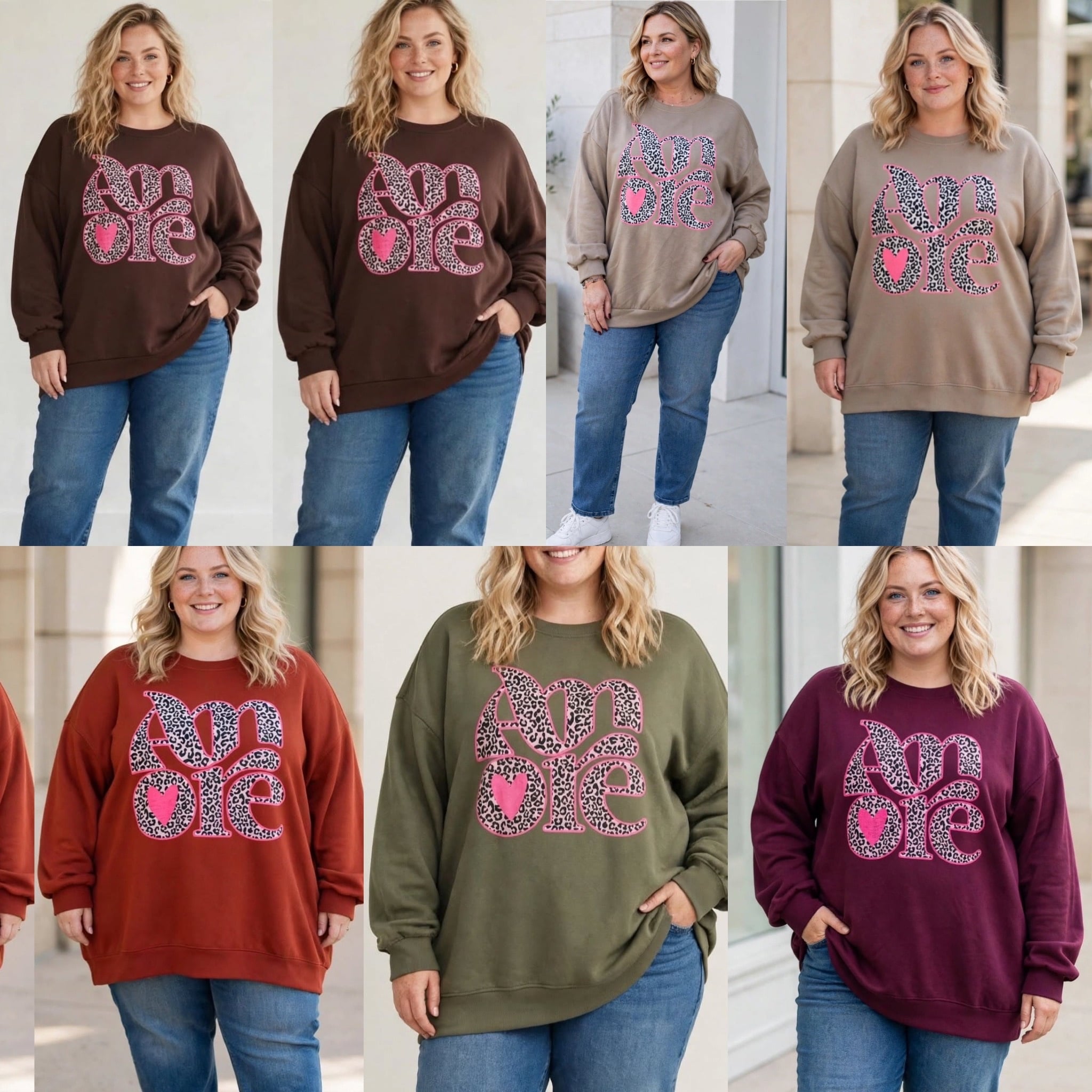 AMORE SWEATER MATEN 44/46 TOT 54