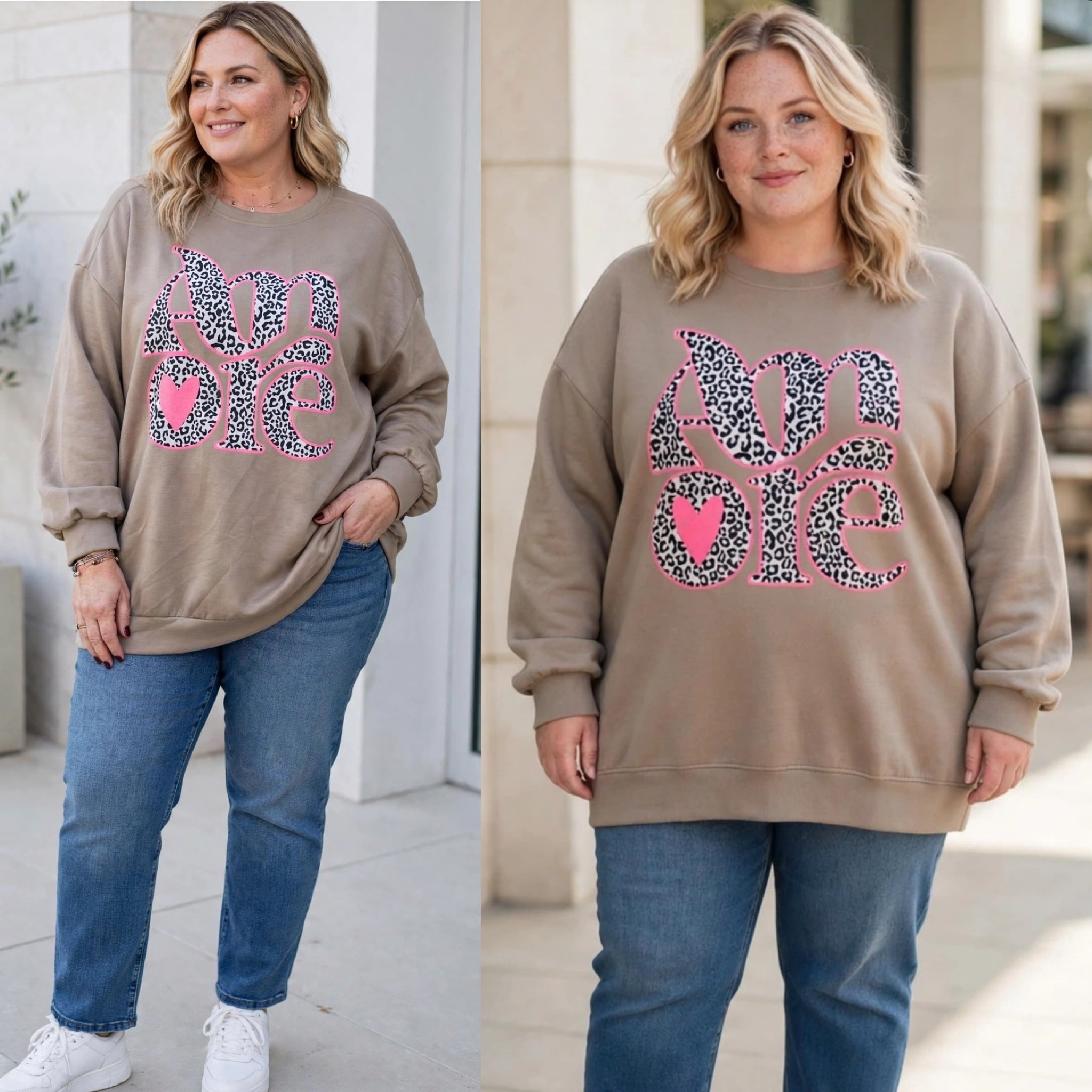 AMORE SWEATER MATEN 44/46 TOT 54