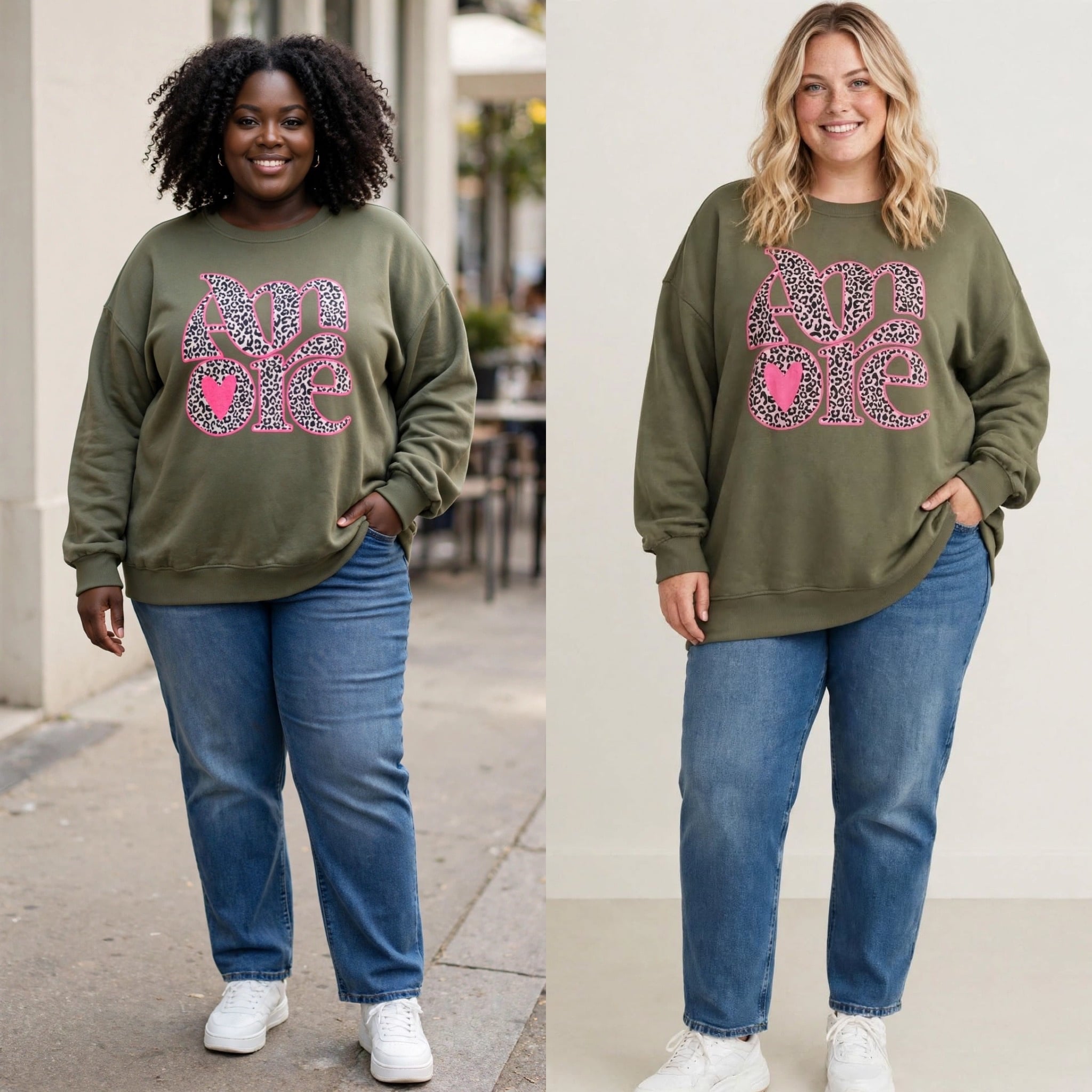 AMORE SWEATER MATEN 44/46 TOT 54
