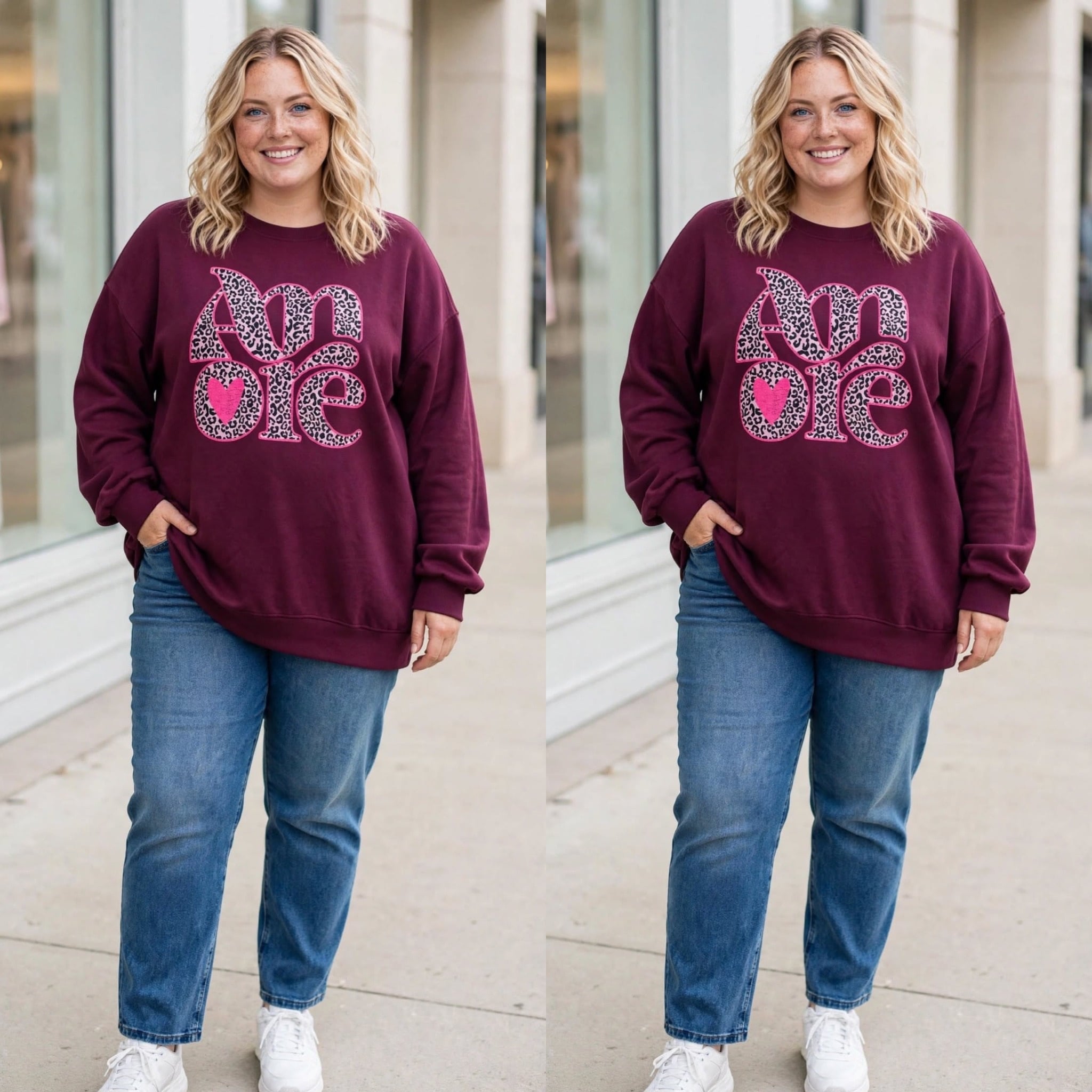AMORE SWEATER MATEN 44/46 TOT 54