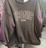 GEVOERDE SWEATER ICON MATEN 44 TOT 52
