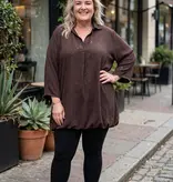 BOHO KRAAGJE BALLONTOP GOUD SPARKLE ERDOOR MATEN 44 TOT 54
