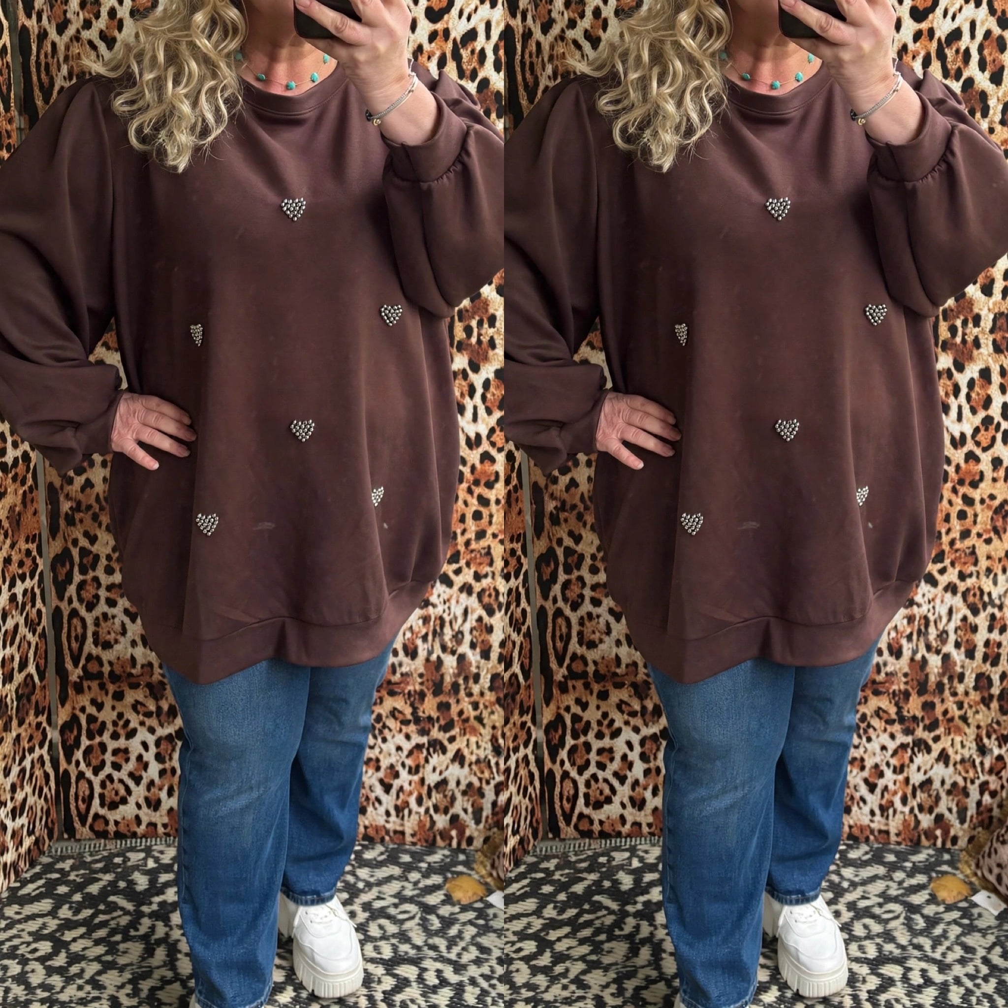 SWEATER STUD HARTJES MATEN 46 TOT 54