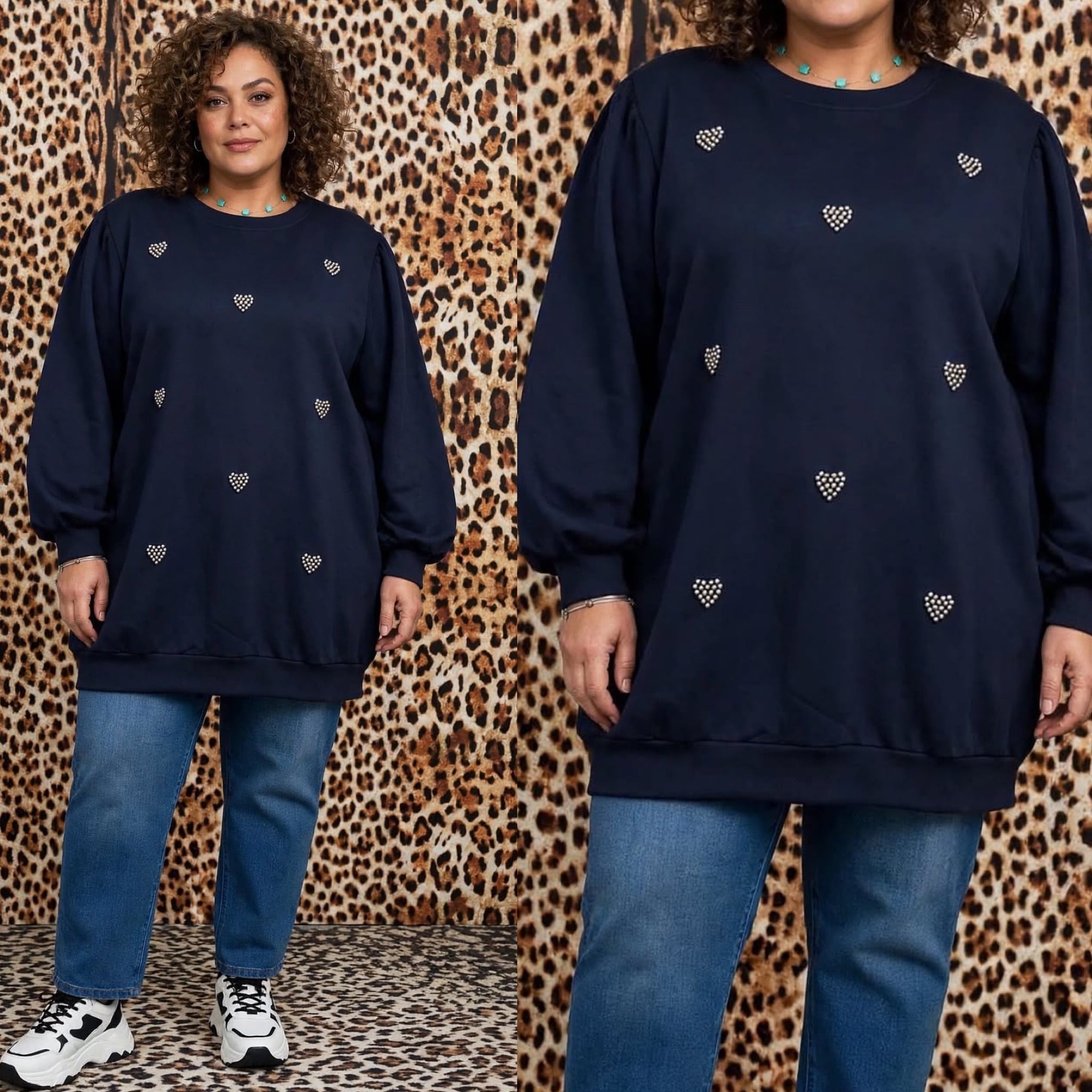 SWEATER STUD HARTJES MATEN 46 TOT 54