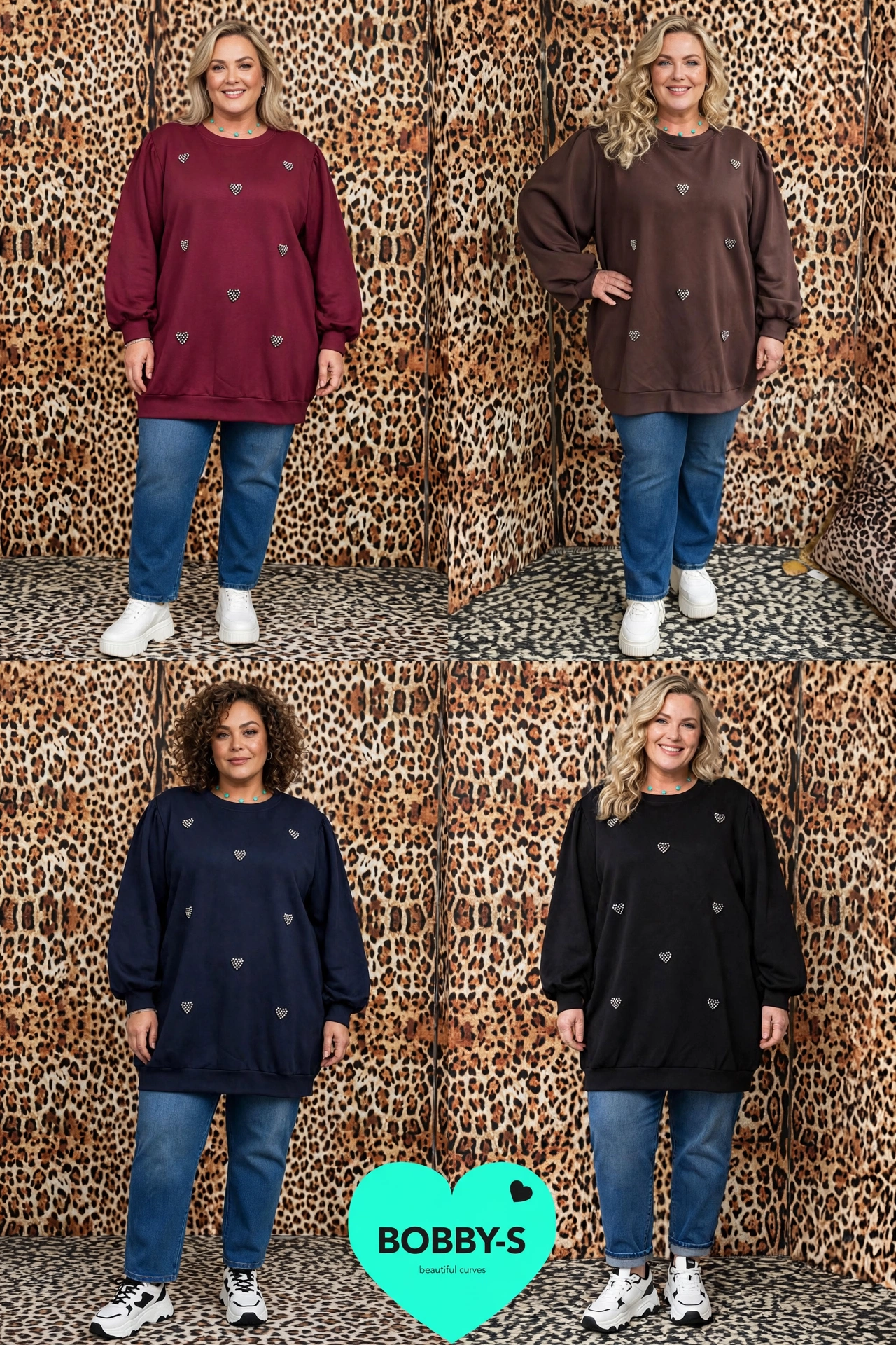 SWEATER STUD HARTJES MATEN 46 TOT 54