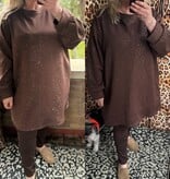 LANGE COMPHY SWEATER BLING MATEN 46 TOT 54