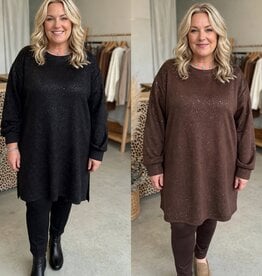 LANGE COMPHY SWEATER BLING MATEN 46 TOT 54