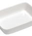 C&T Gourmet Oven Dish White 30x21.5cm Rectangle H6.2cm (set of 4)