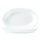 Luminarc Trianon - Plat Bord - Wit - 22cm - Opaal - (set van 6)