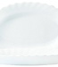 Luminarc Trianon - Assiette plate - Blanc - 22cm - Opale - (lot de 6)