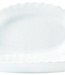 Luminarc Trianon - Flat Plate - White - 22cm - Opal - (set of 6)