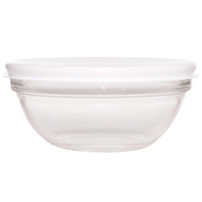 Luminarc Empilable - Bowl With Lid - 20cm - Glass - (Set of 3)