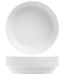 C&T Plat - D19xh6cm - Empilable - Porcelaine - (lot de 4)