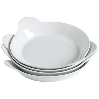C&T Egg tray - Porc - 18cm - Porcelain - (Set of 16)