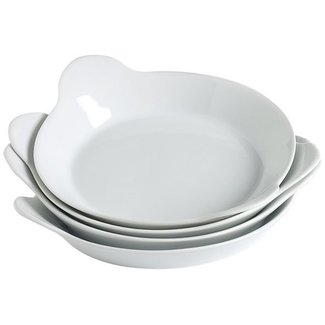 C&T Eierplat - Porc - 18cm - Porselein - (Set van 16)