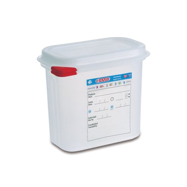 Araven Frischhaltebehälter Hermetic - Gn1-9 - 1,5 Liter - Polypropylen - (6er-Set)