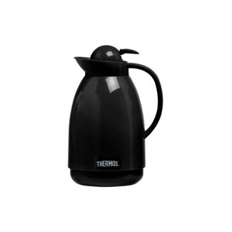 Thermos Black Push Schenkkan 1l Zwart