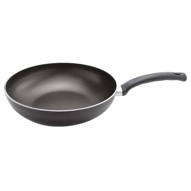 C&T Chef-line Pro Wokpan 28cm H7.5cm 2.4mm niet voor inductie