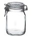 Bormioli Fido - preserving jars - 1L - Square - (Set of 6)