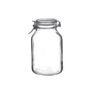 Bormioli Fido - preserving jars - 3L - Square - (Set of 3)