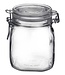 Bormioli Fido - preserving jars - 0,75L - Square - (Set of 6)