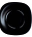 Luminarc Carine - Diep Bord - Zwart - D21cm - Glas - (set van 6)