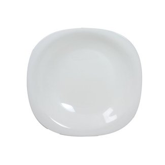 Luminarc Carine - Deep plate - White - 21 cm - Glass - (set of 6).