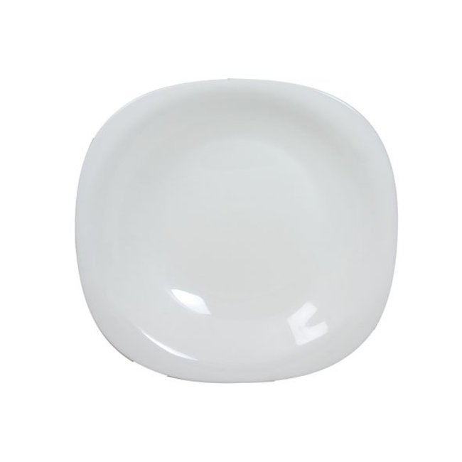 Luminarc Carine - Assiette creuse - Blanc - 21cm - Verre - (lot de 6)