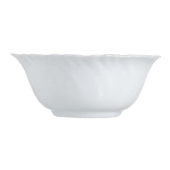 Luminarc Feston - Dish - White - 18 cm - Glass - (set of 6)