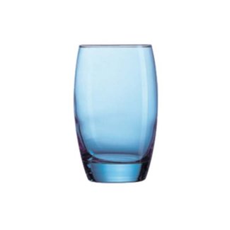 Arcoroc Salto - Verres à eau - Bleu - 35cl - (Lot de 6)