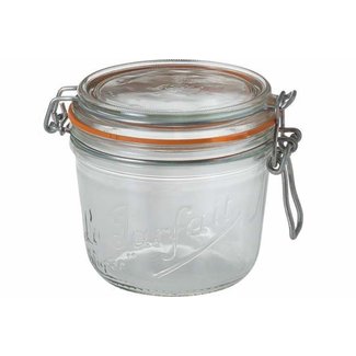 Le Parfait Super - Conserveerpot - 500ml - D100mm - (Set van 12).