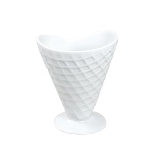 C&T Sundae - White - D9xh11cm - Porcelain - (Set of 3)