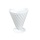 C&T Sundae - White - D9xh11cm - Porcelain - (Set of 3)