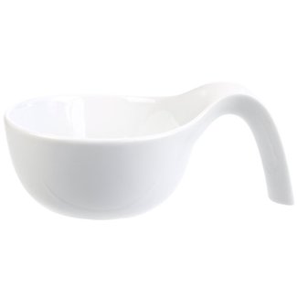 C&T Dish White D10-18xh5cm Spoon Shape (set of 12)