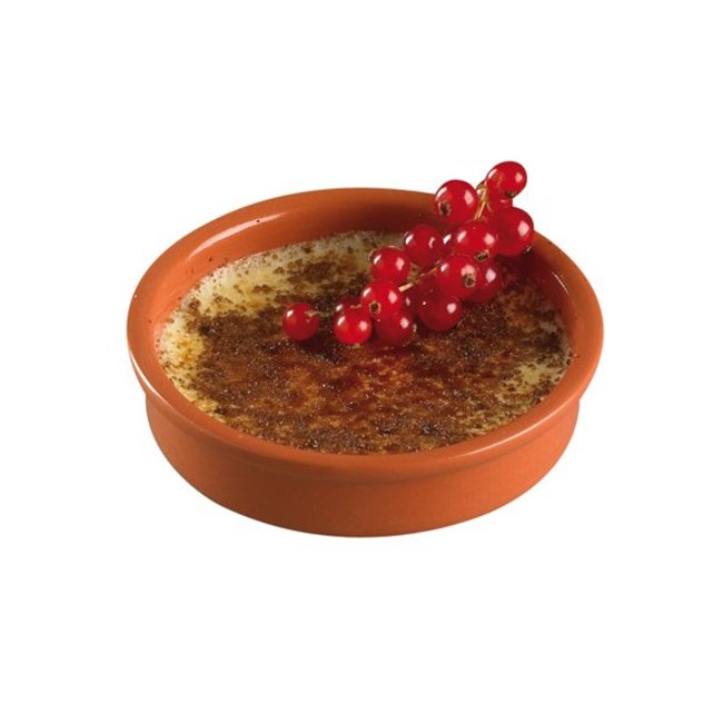 C&T Creme Brulee - Dish - D12cm - Terracotta - (set of 12)