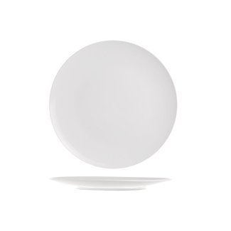 C&T Limo - Assiette creuse - Blanc - D18xh6cm - Porcelaine - (lot de 6).