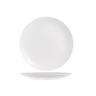 C&T Limo-White - Dessertborden - 20.5cm - Porselein - (Set van 6).