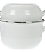 Cosy & Trendy For Professionals Catering - Casserole à moules - Blanc - 2,8L - D18cm - (Lot de 6)