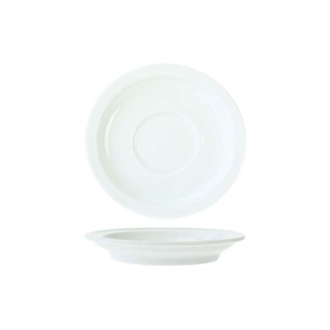 C&T Everyday White Soup Saucer D16cm (set of 6)