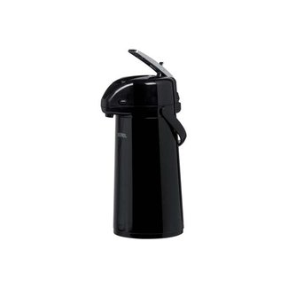 Thermos Pump Thermos - 1.9L - Black - with Handle