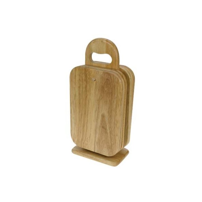 C&T Bread Board Set6 W. Support15x9xh32cm