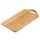 C&T Schneidebrett Mit Griff 39x24x1,8cmrubberwood