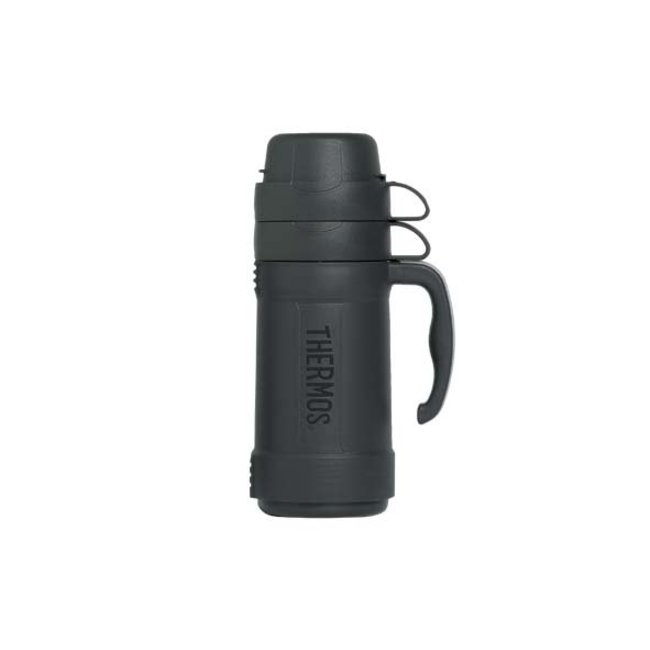 Thermos Eclipse - Bouteille Isotherme - Gris Foncé - 1Litre.