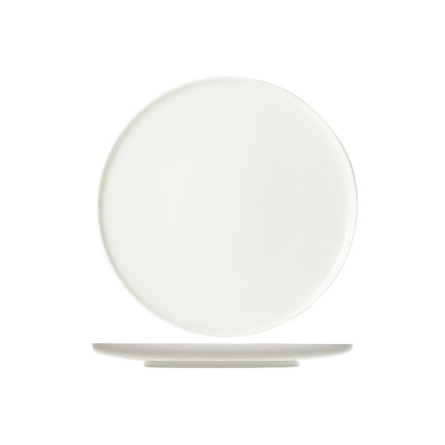 C&T Disque - Dinner plate - D23.5cm - Porcelain - (set of 6)