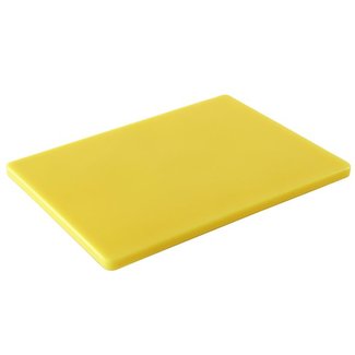 C&T Professional Cutting Board - Yellow - 40x30x1,5cm - Plastic - for Poultry