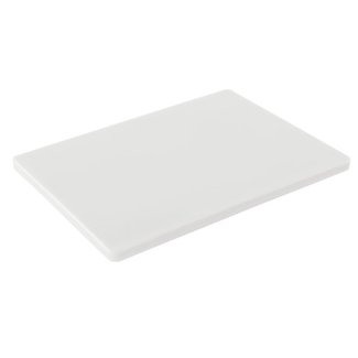 C&T Professionele Snijplank -  Wit - 40x30x1,5cm - Kunststof - Kaas en brood