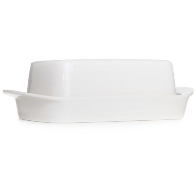 C&T Butterdish White 19,5x12xh7cm