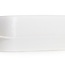 C&T Butterdish White 19,5x12xh7cm