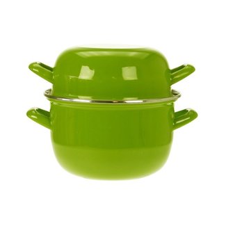 Cosy & Trendy For Professionals Horeca - Mussel pot - Green - 2.8L - 18cm - (Set of 6)