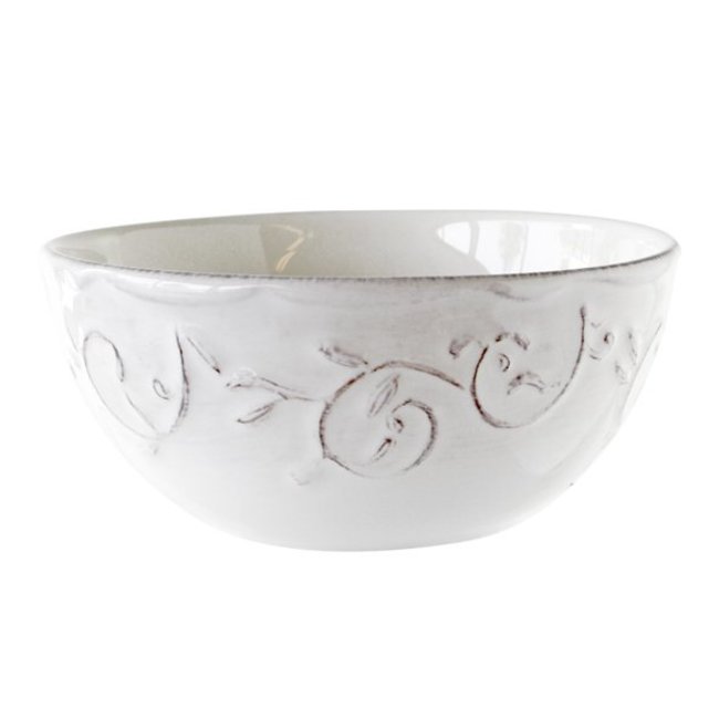 C&T Feston-Vine - Cream - Bowl - 0,5L - D14,5xh7cm - Ceramic - (set of 6)